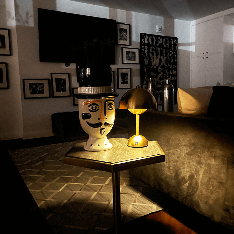 Cordless Table Lamp – LED – Modern – Polycarbonate & Steel