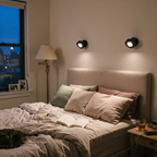 Adjustable LED Spotlight Round Surface in bedroom - Arisha