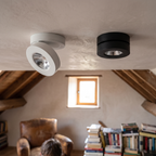 Adjustable LED Spotlight Round Surface ceiling detail - Arisha
