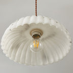 Alabaster Style Pendant Light – Contemporary – Resin & Metal