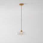 Alabaster Style Pendant Light – Contemporary – Resin & Metal