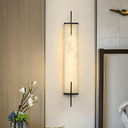 Alabaster Wall Light – Integrated LED – Minimalist – Alabaster & Metal