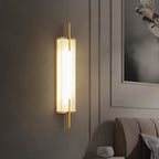 Alabaster Wall Light – Integrated LED – Minimalist – Alabaster & Metal
