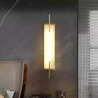 Alabaster Wall Light – Integrated LED – Minimalist – Alabaster & Metal