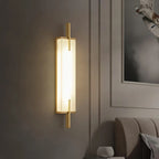 Alabaster Wall Light – Integrated LED – Minimalist – Alabaster & Metal