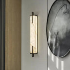 Alabaster Wall Light – Integrated LED – Minimalist – Alabaster & Metal