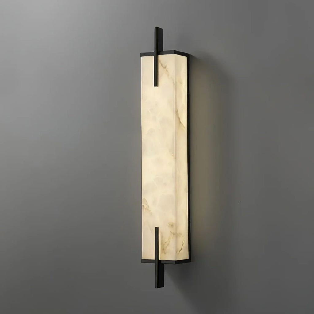 Alabaster Wall Light – Integrated LED – Minimalist – Alabaster & Metal