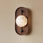 Alabaster Wall Light – Integrated LED – Modern – Alabaster & Metal