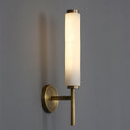 Art Deco Alabaster Wall Light – E14 – Art Deco – Alabaster & Metal