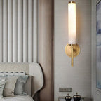 Art Deco Alabaster Wall Light – E14 – Art Deco – Alabaster & Metal