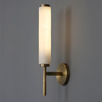 Art Deco Alabaster Wall Light – E14 – Art Deco – Alabaster & Metal