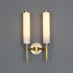 Art Deco Alabaster Wall Light – E14 – Art Deco – Alabaster & Metal