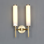 Art Deco Alabaster Wall Light – E14 – Art Deco – Alabaster & Metal