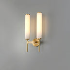Art Deco Alabaster Wall Light – E14 – Art Deco – Alabaster & Metal