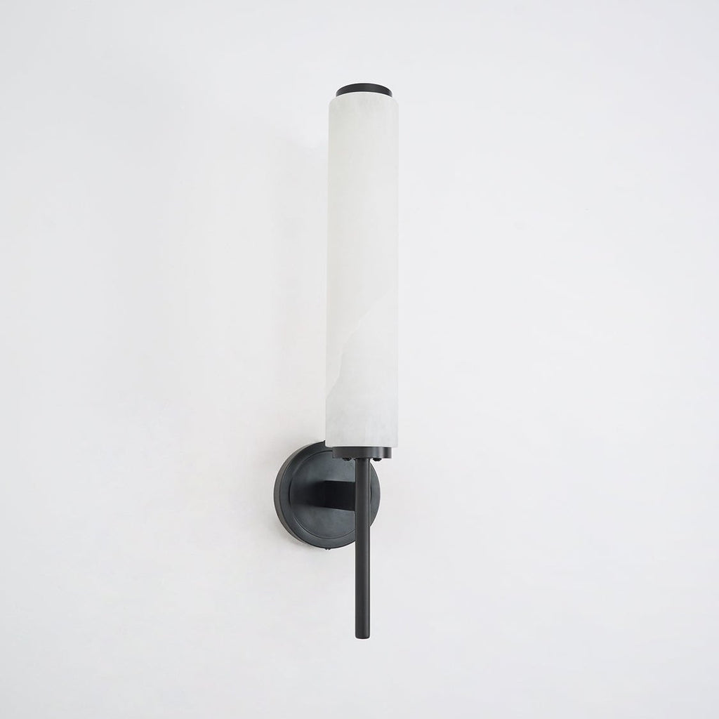 Art Deco Alabaster Wall Light – E14 – Art Deco – Alabaster & Metal