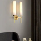 Art Deco Alabaster Wall Light – E14 – Art Deco – Alabaster & Metal