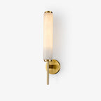 Art Deco Alabaster Wall Light – E14 – Art Deco – Alabaster & Metal
