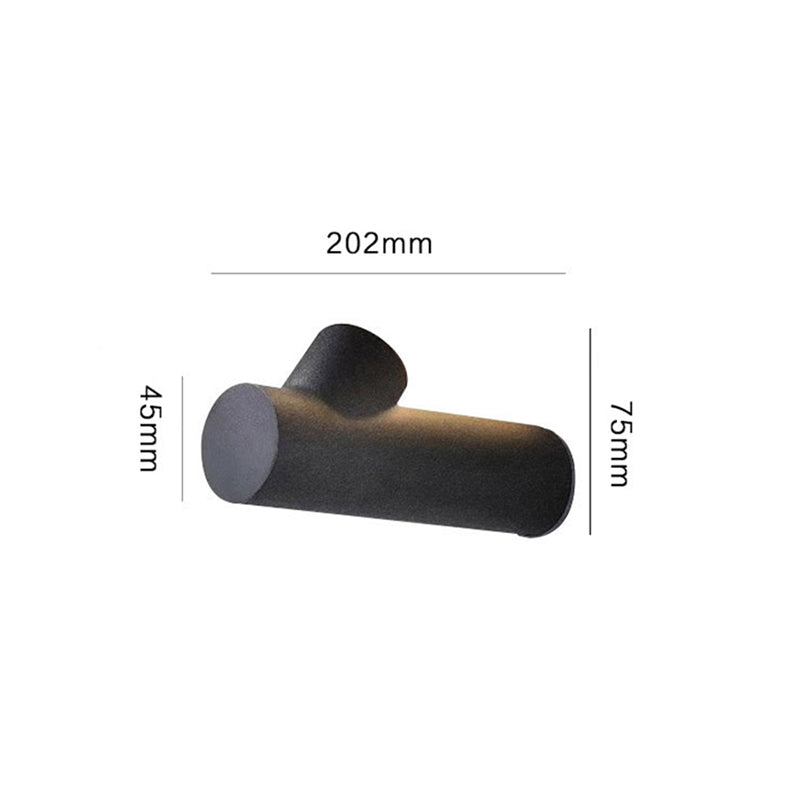 Branch Pattern Outdoor Wall Light – Integrated LED – Modern