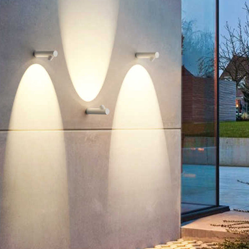 Branch Pattern Outdoor Wall Light – Integrated LED – Modern