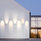 Branch Pattern Outdoor Wall Light – Integrated LED – Modern