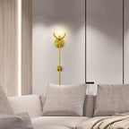 Brass Alabaster Wall Light – E14 – Modern – Alabaster & Brass – Brass