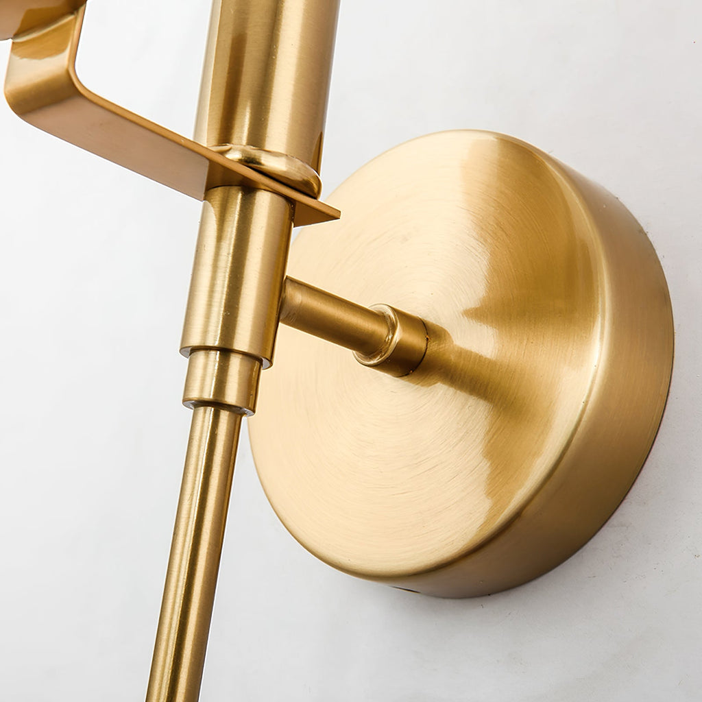 Brass Alabaster Wall Light – E14 – Modern – Alabaster & Brass – Brass