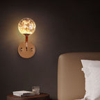 Bubble Glass Wall Light – LED – Art Deco – Metal & Glass – Black/Gold