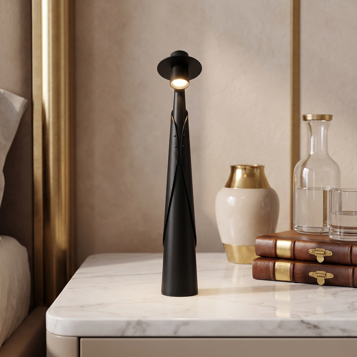 Cordless Table Lamp – LED – Modern – 5 Colours