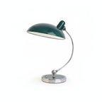 Curved Arc Table Lamp – E27 – Scandinavian – Iron & Chrome