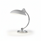 Curved Arc Table Lamp – E27 – Scandinavian – Iron & Chrome
