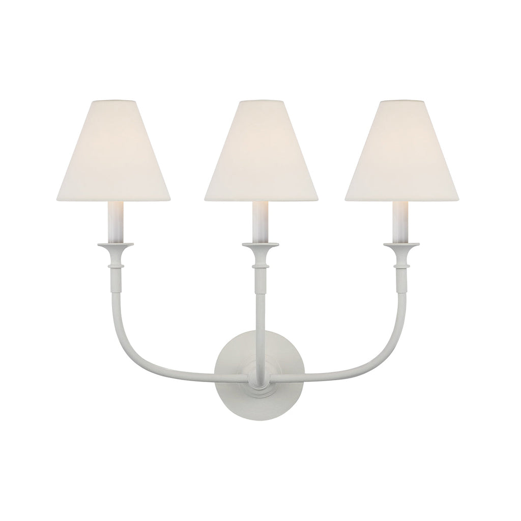 Fabric Cone Wall Light – E14 – Classic – Brass & Fabric