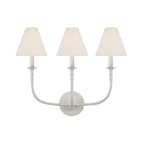 Fabric Cone Wall Light – E14 – Classic – Brass & Fabric