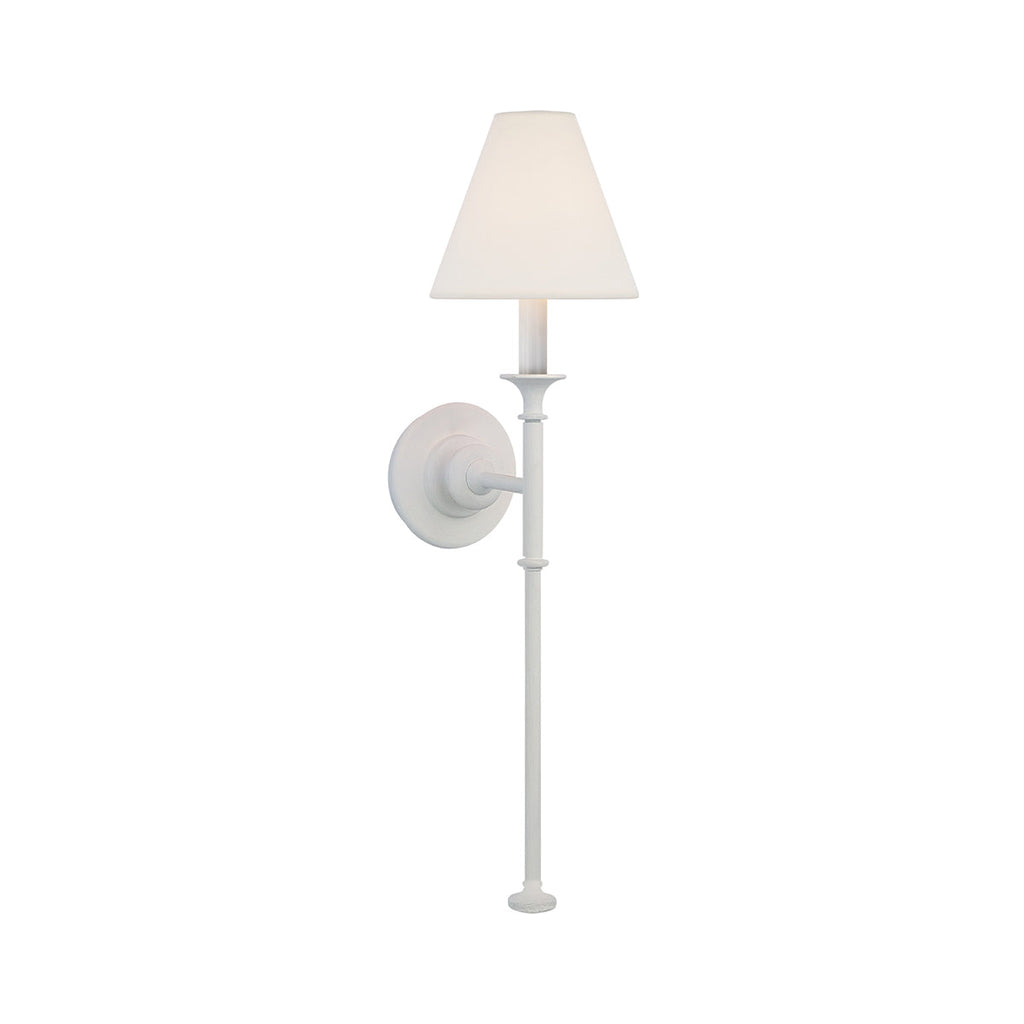 Fabric Cone Wall Light – E14 – Classic – Brass & Fabric