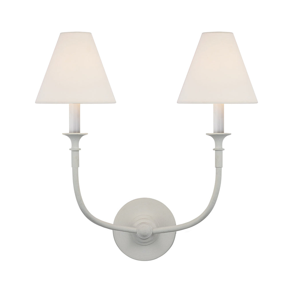 Fabric Cone Wall Light – E14 – Classic – Brass & Fabric