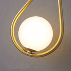 Glass Drop Wall Light – G9 LED Included – Contemporary – Metal & Glass