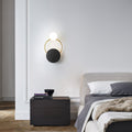 Glass Ring Wall Light – G4 LED Included – Contemporary – Metal & Glass