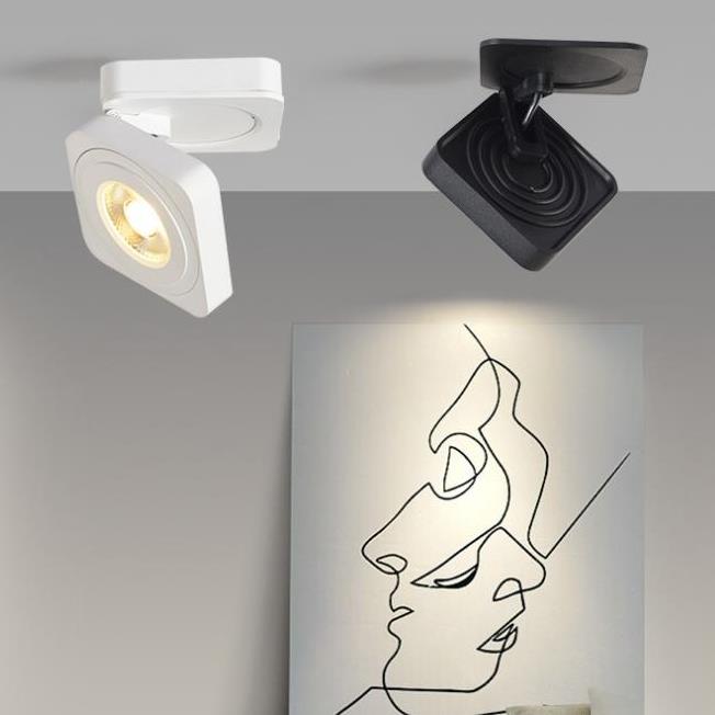 LED Ceiling Spotlight – Integrated LED 7W – Minimalist – Aluminium