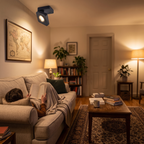 Adjustable Ceiling Spotlight LED in living room - Arisha