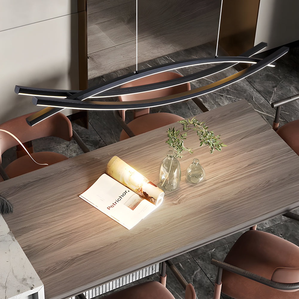 LED Linear Pendant Light – Integrated LED – Modern