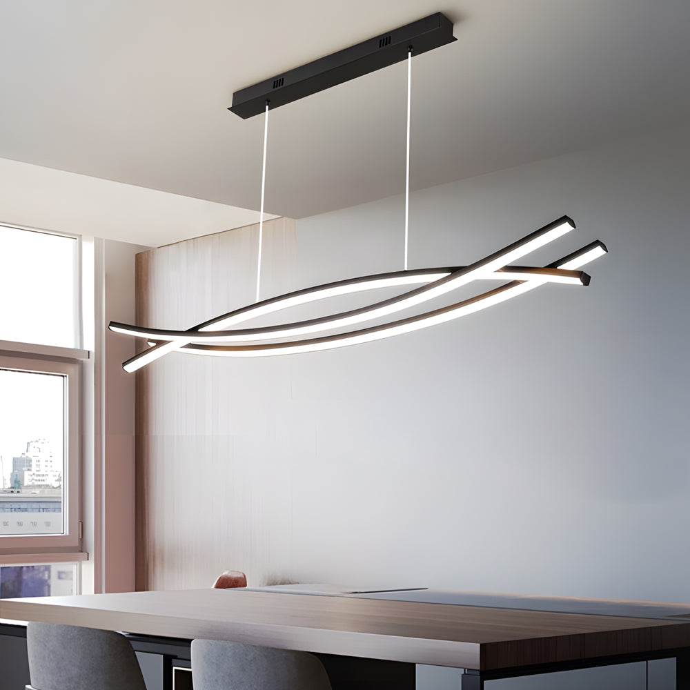 LED Linear Pendant Light – Integrated LED – Modern