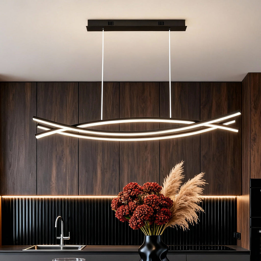 LED Linear Pendant Light – Integrated LED – Modern