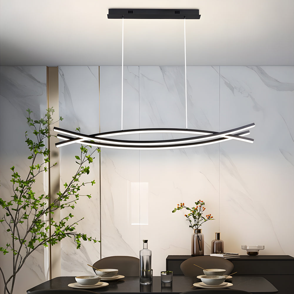 LED Linear Pendant Light – Integrated LED – Modern