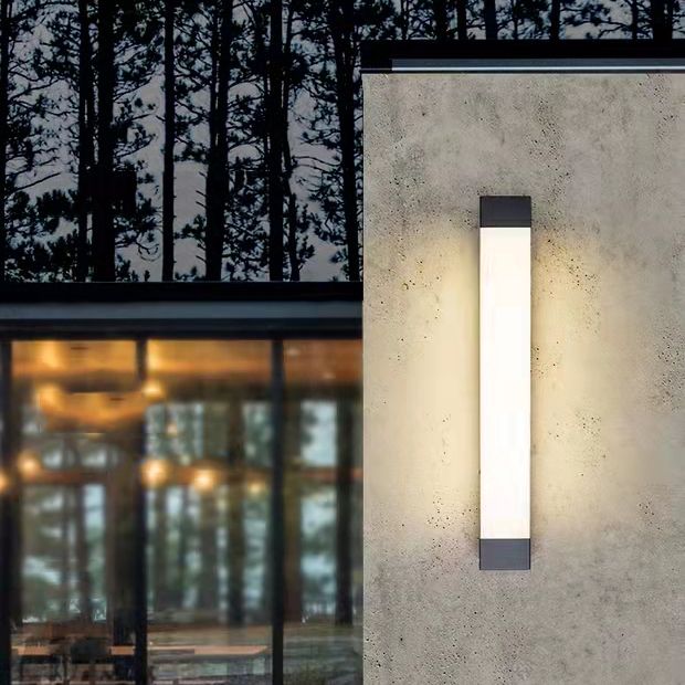 LED Linear Wall Light – LED – Minimalist – Metal & Acrylic – Black