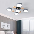 LED Ring Ceiling Light – Integrated LED – Modern – Iron & Acrylic