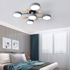 LED Ring Ceiling Light – Integrated LED – Modern – Iron & Acrylic