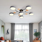LED Ring Ceiling Light – Integrated LED – Modern – Iron & Acrylic