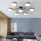 LED Ring Ceiling Light – Integrated LED – Modern – Iron & Acrylic