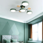 LED Ring Ceiling Light – Integrated LED – Modern – Iron & Acrylic