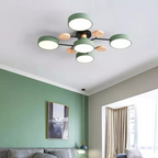 LED Ring Ceiling Light – Integrated LED – Modern – Iron & Acrylic