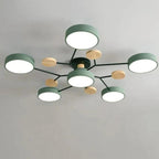 LED Ring Ceiling Light – Integrated LED – Modern – Iron & Acrylic